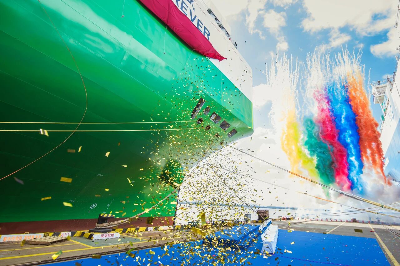 第40艘自营滚装船“欧宝OB常盛”轮交付！欧宝OB物流远洋船队再扩编，，，助力“中国智造”走向天下